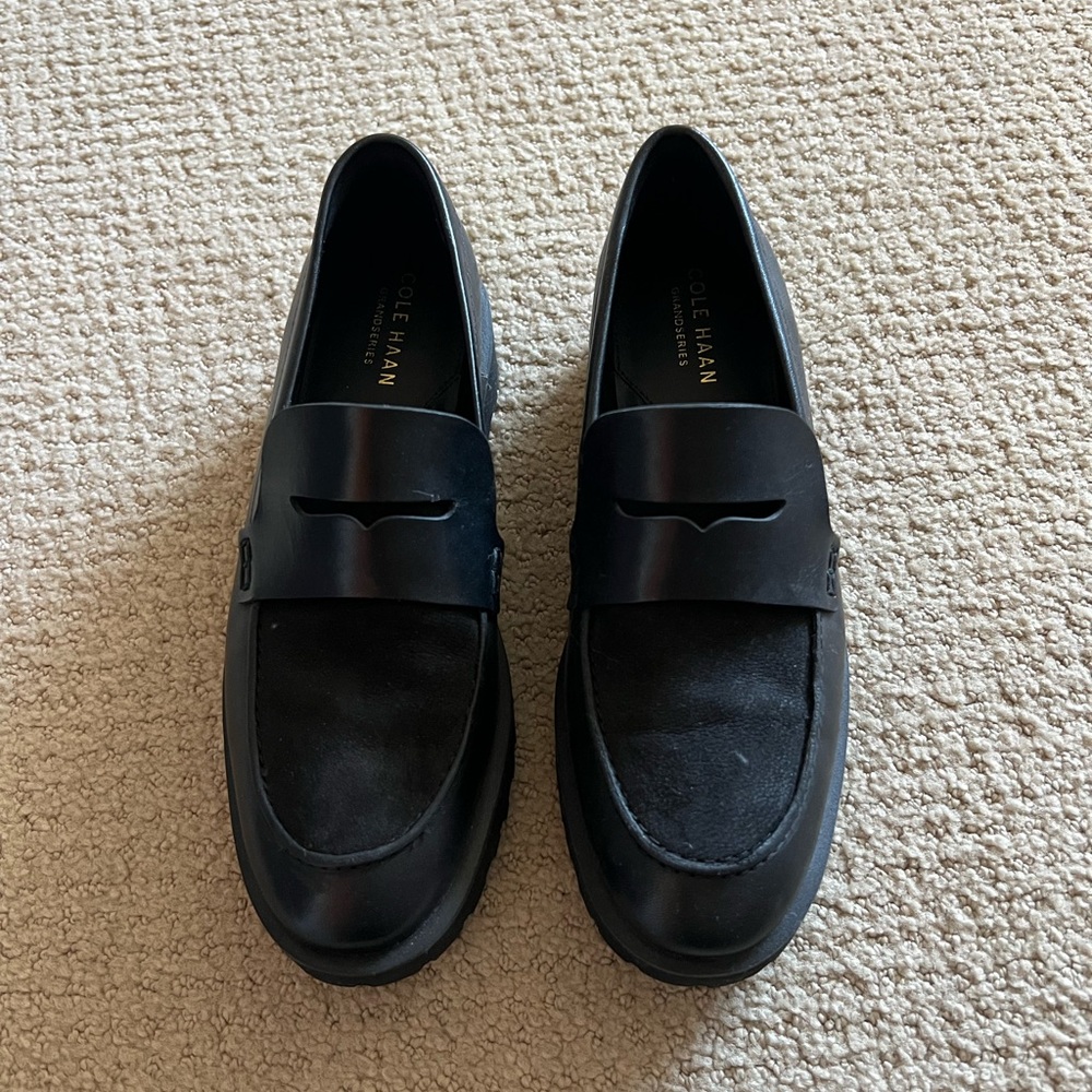 Cole Haan women’s  Black Slip-On Loafers